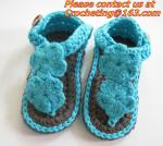 baby sandals ,summer crochet toddler shoes,cheap kids slipper 9/10/11CM china