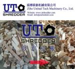 Waste furniture shredder/double shaft shredder, wood chipper, wood crusher