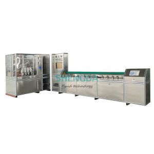 Buy cheap Dn15 Dn20 Smart Ultrasonic Flow Water Meter Calibration test Bench from wholesalers