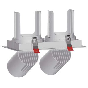 Buy cheap 3000LM 18W*2 LED Grille Spotlight 20W Adjustable Ceiling Light from wholesalers