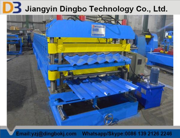 Buy cheap 5.5kw Glazed Steel Tile Forming Machine for Steel Structure Workshop from wholesalers