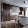 Buy cheap Wall Mounted Home Lacquer or Finish Modern Design Kitchen Cabinet Complete Set Wood Storage from wholesalers