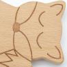 Buy cheap Custom Size Print Logo Wooden Teether Rings Personalised Wooden Teether For Infant from wholesalers