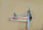 Self Adhesive Insulation Hanger Pins Pre Galvanized Carbon Steel For Glass Wool