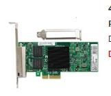 Quality DONGWE 4 Gigabit Copper ports PCI-E Server NIC for sale