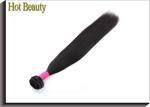 Grade 7A Virgin Human Hair For Black Girls / Hot Beauty Straight Weaving Hair