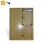 1.5 Hours 55 mm Stainless Steel Fire Rated Glass Doors For Hospital/ Opening