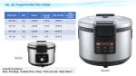 Multifunctional 1850W 60 Cups Commercial Electric Rice Cooker