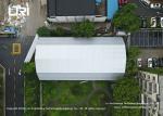 Polygon Top Luxury Wedding Tents Badminton Court Sports With White PVC Cover