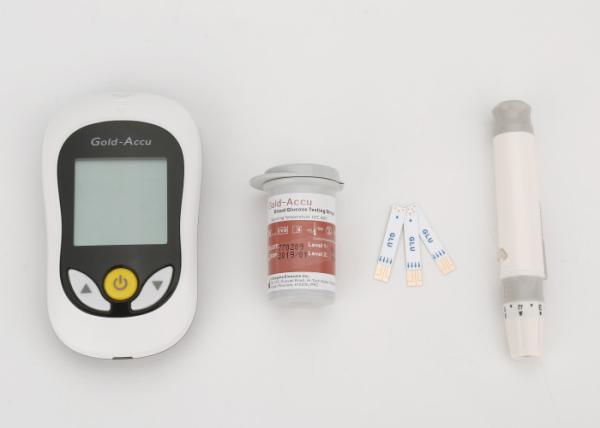 Buy cheap FDA Blood Glucose Meter Blood Sugar Monitors 10 / 25 Tests Trips / Lancets from wholesalers