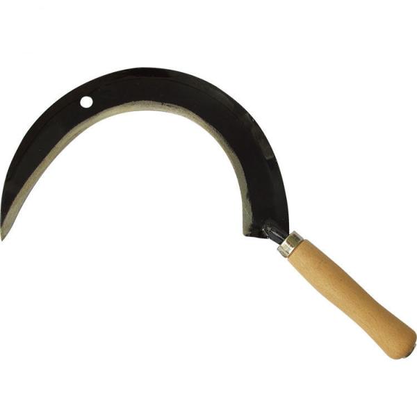 Buy cheap Farming SC 301 14'' Steel Harvesting Sickle Round Hairender Oxide Coated Black from wholesalers