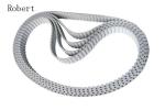 Chemical Resistance Polyurethane Timing Belts , Industry Timing Pulley Belt