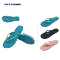 Buy cheap Plain Color Ladies Rubber Slipper EVA Casual Basic Flip Flop product