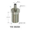 Buy cheap Brass / Steel M13 Thread Wire Gripper For Ceiling And Hanging Fixture YW86082 from wholesalers
