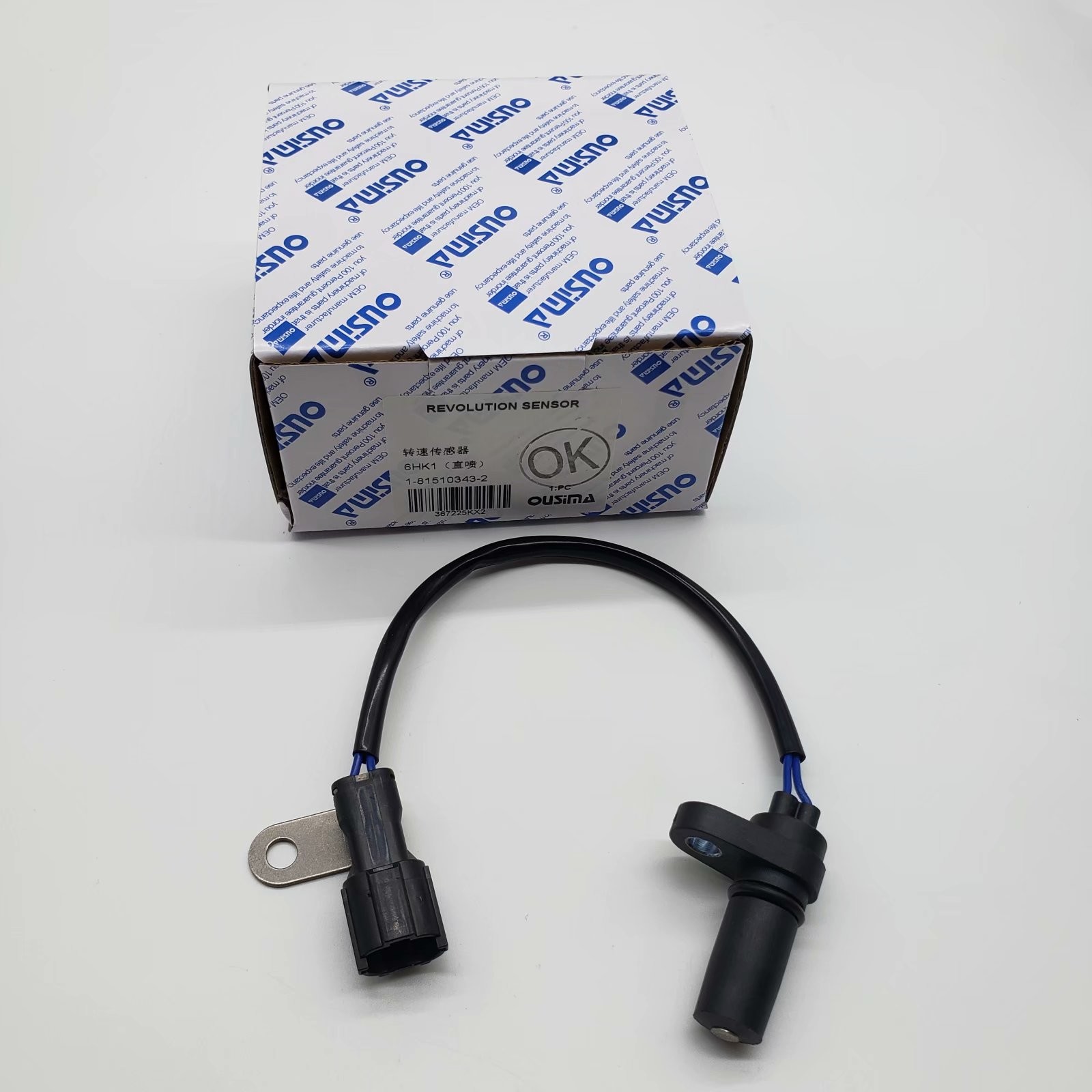 OUSIMA Eletric Excavator 1-81510343-2 6HK1 Speed Sensor Direct Injection