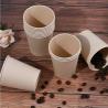 Buy cheap 40zA Collapsible Coffee Day Bamboo Fiber Brown Hot Drink Disposable Paper Cups from wholesalers