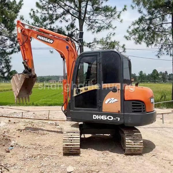 Buy cheap Doushan DH60-7 Tracked Excavator Used Doosan Dh60-7 Excavator from wholesalers
