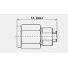 Buy cheap 2.4 Millimetre Wave Male Stainless Steel Material RF Connector for CXN3506/MF108A Cable from wholesalers