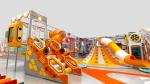 1000 Squares Indoor Play Center Playground High Childrens Indoor Amusement Park