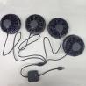 Buy cheap Fan 4pcs Keep Inside Clothes Cooling Jacket Fan With Four-Way Controlled Wire from wholesalers