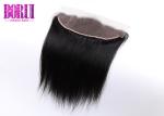 Ear To Ear Human Hair Lace Frontal Closure Straight Indian Environmentally