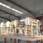 1.5T/H Spiral Precooking Stianless Steel Blaching Fruit Processing Equipment
