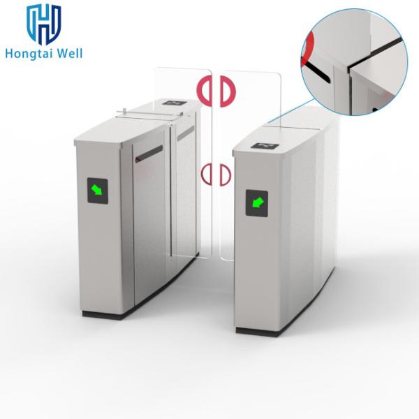 Buy cheap 304 Stainless Steel Sliding Turnstile Barrier Gate High Security Infrared Anti Pinch from wholesalers
