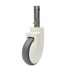 Buy cheap 5" central lock wheel medical caster plastic wheels 5 inch from wholesalers
