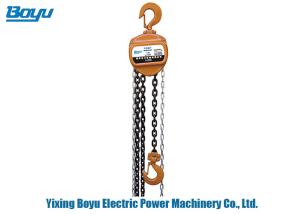 Buy cheap Standard Specification Light Weight Chain Block Hoist 1 Ton Load Lifting Capacity from wholesalers