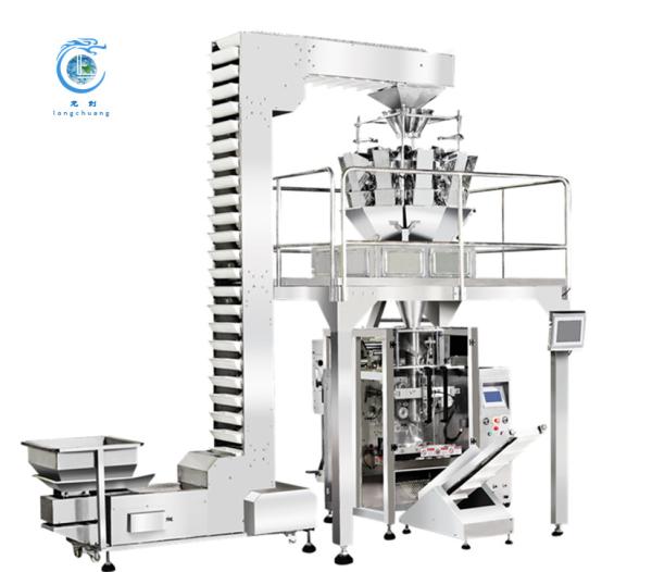 Buy cheap Frozen Shrimp VFFS Packaging Machine Frozen Chicken Breast 10 Head Weigher Packaging Machine from wholesalers