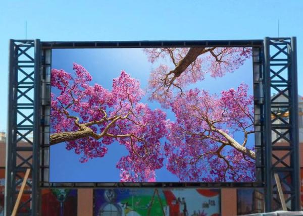 Buy cheap Large Electronic Outdoor Led Billboard Advertising P10 Dynamic Digital from wholesalers