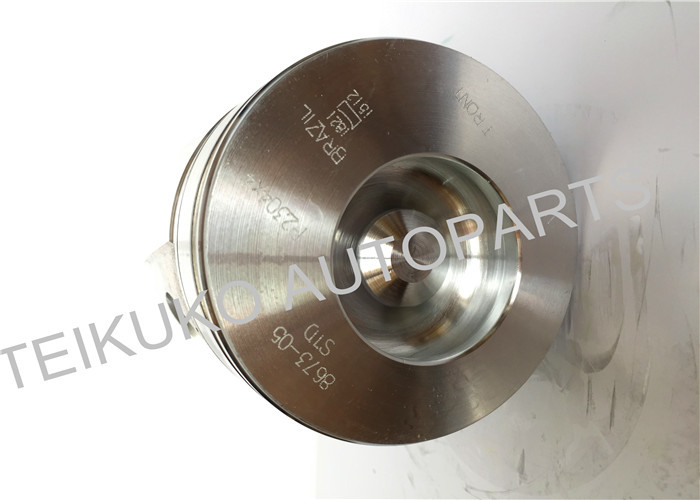 Low Wear Engine Parts Piston 102mm For Excavator 6D102 Electric Injection