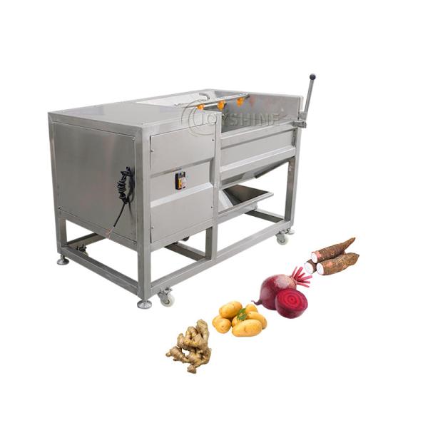 Buy cheap Manually Discharging Vegetable Peeling Machine For Carrots Root Vegetables from wholesalers