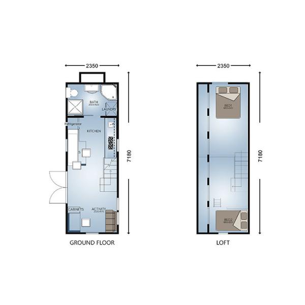 Cheap Tiny House On Wheels With Solar Panels Prefab Home Ready To Ship