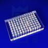 Buy cheap CNC Custom Quartz 96 Well Plate Transparent Non Frosted from wholesalers