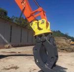 Excavator 360Rotating Hydraulic Type Log Grapple for 15Ton CAT315 Excavator High