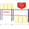Buy cheap 96 X 36 Inch Warehouse Pallet Shelving , 14 Gauge Industrial Steel Storage Racks from wholesalers
