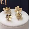 Buy cheap Van Cleef & Arpels Frivole earrings large model yellow gold round diamonds VCARB65900 from wholesalers