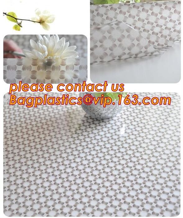 Advertising Table Cloth Fabric Sublimation Banner Clear PVC Cover,Smooth 3d printing pen clear pvc table cover for exhib
