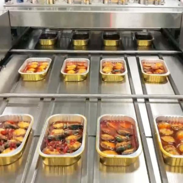 Buy cheap Seafood Vacuum Tray Sealer Machine 380v Stainless Steel Tray Sealer Machine from wholesalers