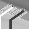 Buy cheap ROHS LED Plasterboard Profile Extrusion Housing For Ceiling Lighting from wholesalers