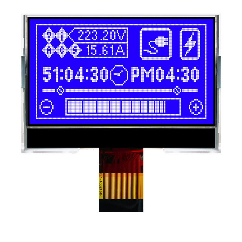 128x64 COG LCD Graphic Display Module ST7565R With Side White Backlight