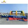 Buy cheap PVC Inflatable Water Slide Double Lane Slip And Slide For Church Events from wholesalers