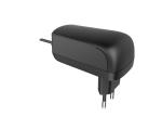 90 - 264VAC 47 - 63Hz 12V Power Adapter 2A EU Plug 2 Pin 2 Prong