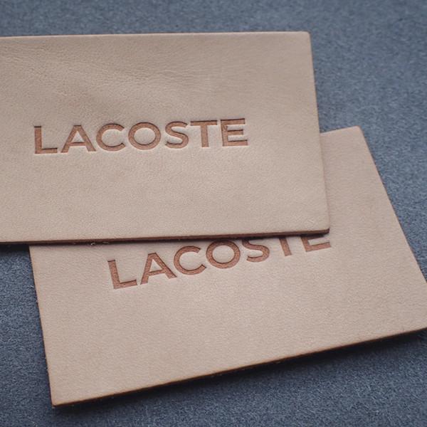 Buy cheap Sustainable OEKO Embossed Leather Tags For Jeans from wholesalers