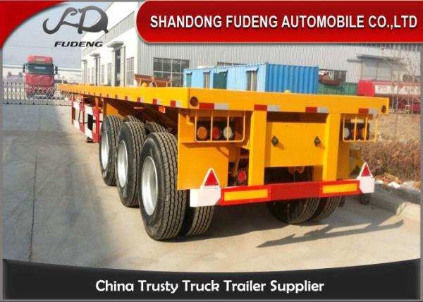 Buy cheap Containers Transportation Heavy Duty Trailer 12500 * 2500 * 1560 mm Size from wholesalers