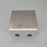 Buy cheap gold double EU power flip up floor socket outlet box from wholesalers