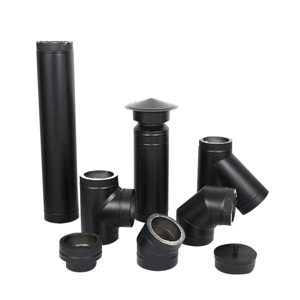 Buy cheap Fireplace Elbow Insulated Wood Stove Pipe Lightweight Long Durability Professional from wholesalers