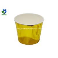 Buy cheap Golden Double Wall Disposable Paper Soup Bowls 32oz Custom Printed Hot Food Use product