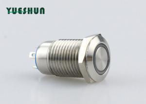 Wholesale Silver Color Stainless Steel Push Button Switch Latching Operation CE RoHS Certicated from china suppliers